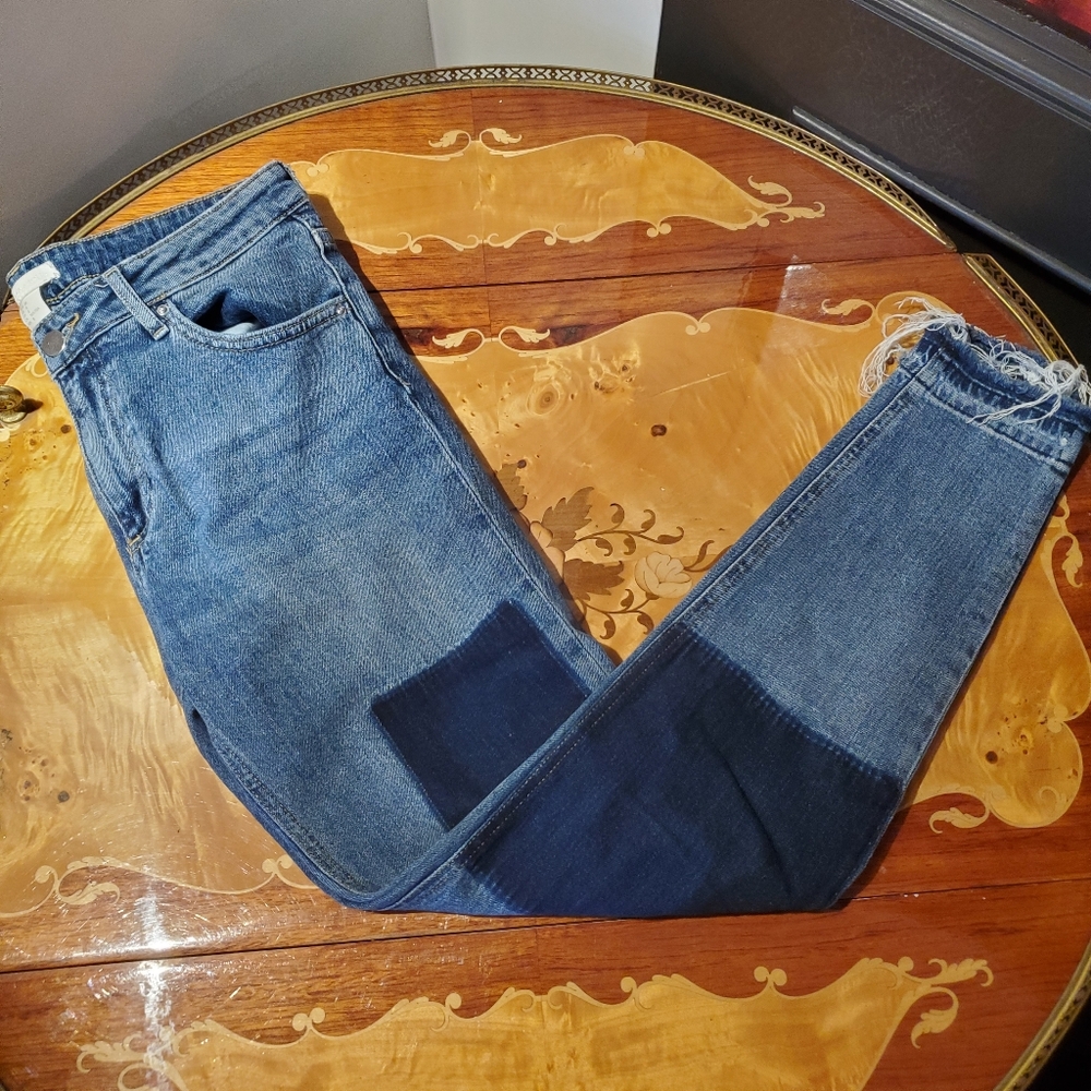 H&M Denim Patchwork Jeans
